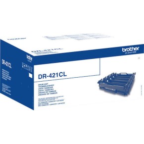 Brother DR-421CL Γνήσιο Multipack Drum Laser Εκτυπωτή Κίτρινο/Κυανό/Ματζέντα/Μαύρο 4τμχ (DR-421CL)