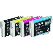 Epson T1295L Γνήσιο Πακέτο 4 Μελανιών Εκτυπωτή InkJet Κίτρινο / Κυανό / Ματζέντα / Μαύρο (C13T12954010 C13T12954012)
