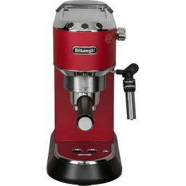 De'Longhi Dedica Pump Μηχανή Espresso 1300W Πίεσης 15bar Κόκκινη