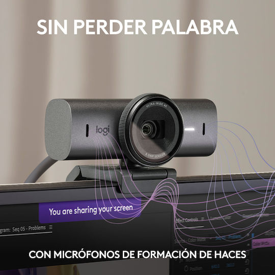 Logitech MX Brio Web Camera 4K με Autofocus