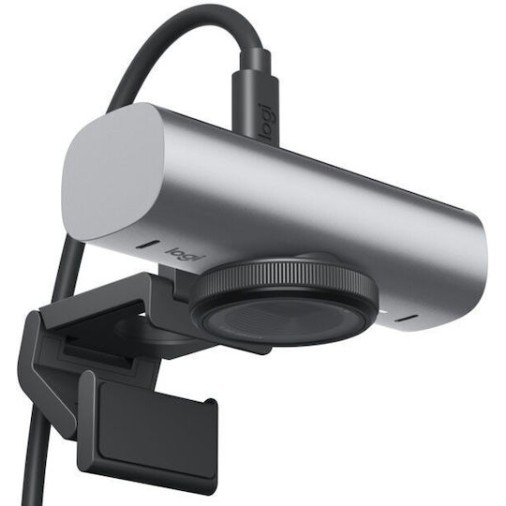 Logitech MX BRIO 705 for Business Web Camera 4K με Autofocus Ασημί