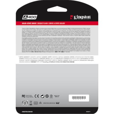 Kingston A400 SSD 480GB 2.5'' SATA III