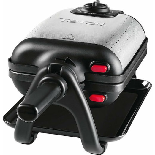 Tefal Kingsize Βαφλιέρα 2 Θέσεων σε Ορθογώνιο Σχήμα 1200W