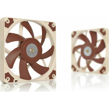 Noctua NF-A12x15 Case Fan 120mm με Σύνδεση 4-Pin PWM Καφέ