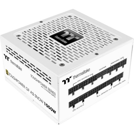 Thermaltake Toughpower GF A3 TT Premium Edition Snow 1050W Λευκό Τροφοδοτικό Υπολογιστή Full Modular 80 Plus Gold