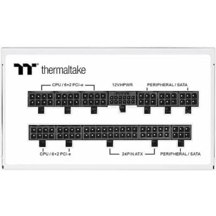 Thermaltake Toughpower GF A3 TT Premium Edition Snow 1050W Λευκό Τροφοδοτικό Υπολογιστή Full Modular 80 Plus Gold