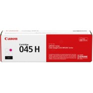 Canon 045H Γνήσιο Toner Laser Εκτυπωτή Ματζέντα High Capacity 2200 Σελίδων (1244C002)