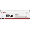 Canon 045H Γνήσιο Toner Laser Εκτυπωτή Κυανό High Capacity 2200 Σελίδων 1245C002