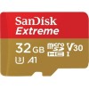 Sandisk Extreme microSDHC 32GB Class 10 U3 V30 A1 UHS-I με αντάπτορα