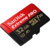 Sandisk Extreme Pro microSDHC 32GB Class 10 U3 V30 A1 UHS-I με αντάπτορα