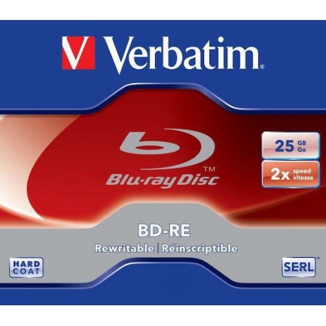 Verbatim BD-RE 2x 25GB 10τμχ