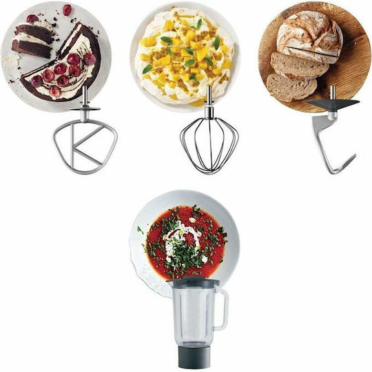 Kenwood Chef Κουζινομηχανή 1000W με Ανοξείδωτο Κάδο 4.6lt
