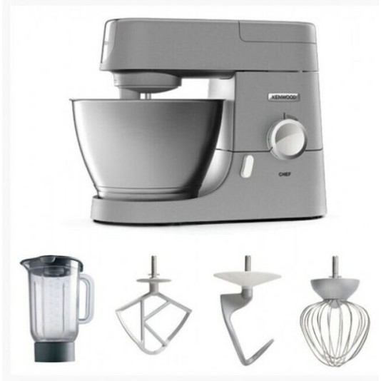 Kenwood Chef Κουζινομηχανή 1000W με Ανοξείδωτο Κάδο 4.6lt