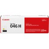 Canon 046H Γνήσιο Toner Laser Εκτυπωτή Κίτρινο High Capacity 5000 Σελίδων (1251C002)
