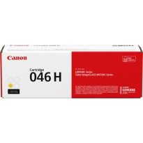 Canon 046H Γνήσιο Toner Laser Εκτυπωτή Κίτρινο High Capacity 5000 Σελίδων (1251C002)