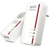 AVM Fritz!Powerline 1260E Powerline Διπλού Kit για Ασύρματη Σύνδεση Wi‑Fi 5 με Passthrough Πρίζα και 2 Θύρες Gigabit Ethernet