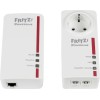 AVM Fritz!Powerline 1260E Powerline Διπλού Kit για Ασύρματη Σύνδεση Wi‑Fi 5 με Passthrough Πρίζα και 2 Θύρες Gigabit Ethernet