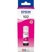 Epson 102 Γνήσιο Μελάνι Εκτυπωτή InkJet Ματζέντα (C13T03R340)