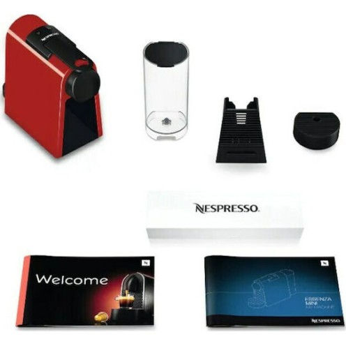 De'Longhi Essenza Mini Καφετιέρα για Κάψουλες Nespresso Πίεσης 19bar Red
