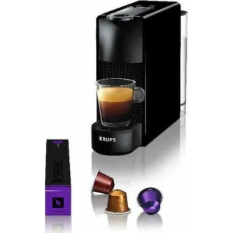Krups Essenza Mini Καφετιέρα για Κάψουλες Nespresso Πίεσης 19bar Black