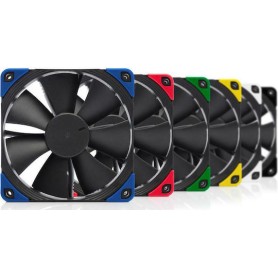 Noctua NF-F12 Chromax.black.swap Case Fan 120mm με Σύνδεση 4-Pin PWM