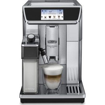 De'Longhi ECAM 656.75.MS Αυτόματη Μηχανή Espresso 1450W Πίεσης 15bar για Cappuccino με Μύλο Άλεσης Ασημί