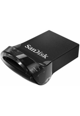 Sandisk Ultra Fit 128GB USB 3.1 Stick Μαύρο