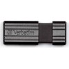 Verbatim PinStripe 8GB USB 2.0 Stick Μαύρο