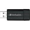 Verbatim PinStripe 16GB USB 2.0 Stick Μαύρο