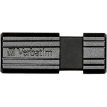 Verbatim PinStripe 32GB USB 2.0 Stick Μαύρο