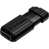 Verbatim PinStripe 32GB USB 2.0 Stick Μαύρο