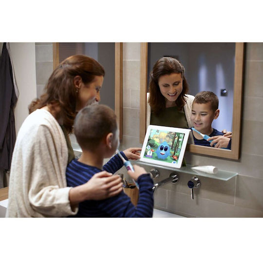 Philips Sonicare Παιδική Ηλεκτρική Οδοντόβουρτσα για 3+ Χρονών Γαλάζιο με Ανταλλακτικά