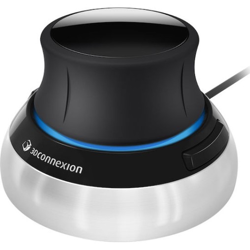 3D Connexion SpaceMouse Compact Ενσύρματο Ποντίκι Μαύρο
