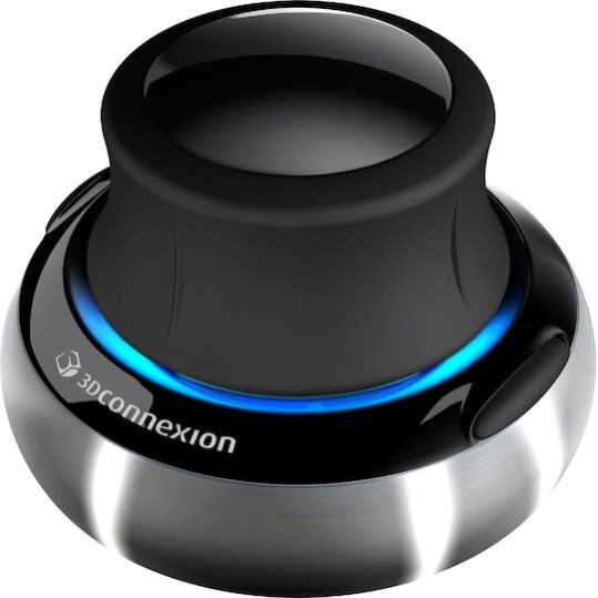 3D Connexion SpaceMouse Compact Ενσύρματο Ποντίκι Μαύρο