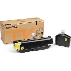 Kyocera TK-5270Y Γνήσιο Toner Laser Εκτυπωτή Κίτρινο 6000 Σελίδων (1T02TVANL0)
