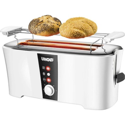 Unold Φρυγανιέρα 2 Θέσεων 1350W Λευκή