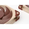 Noctua NF-A12x25 ULN Case Fan 120mm με Σύνδεση 3-Pin Καφέ
