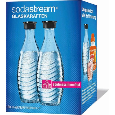 Sodastream SodaStream Twin pack Glass Carafe Δοχείο για Παρασκευαστή Σόδας