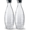 Sodastream SodaStream Twin pack Glass Carafe Δοχείο για Παρασκευαστή Σόδας