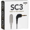 Rode SC3 Μετατροπέας 3.5mm male σε 3.5mm male 1τμχ