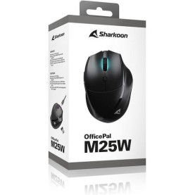 Sharkoon OfficePal M25W Ασύρματο Ποντίκι Μαύρο