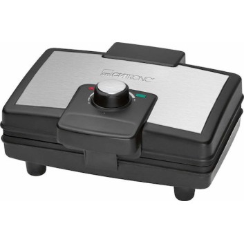 Clatronic WA 3606 Βαφλιέρα για Τετράγωνες Βάφλες 2 Θέσεων 800W