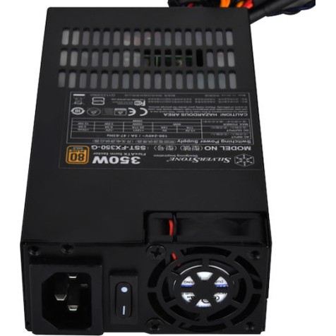 Silverstone FX350-G 350W Μαύρο Τροφοδοτικό Υπολογιστή Full Wired 80 Plus Gold
