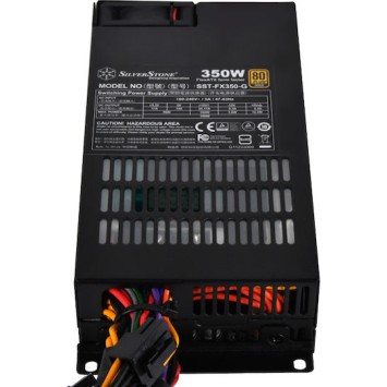 Silverstone FX350-G 350W Μαύρο Τροφοδοτικό Υπολογιστή Full Wired 80 Plus Gold