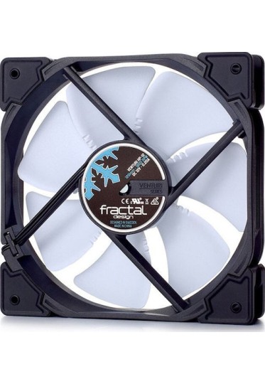 Fractal Design Venturi HF-12 Case Fan 120mm με Σύνδεση 4-Pin PWM Λευκό