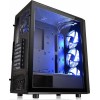 Thermaltake Versa J25 Tempered Glass RGB Edition Gaming Midi Tower Κουτί Υπολογιστή με Πλαϊνό Παράθυρο Μαύρο