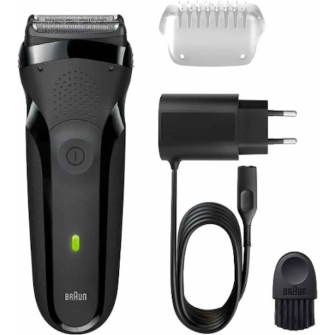 Braun Series 3 300S Περιστρεφόμενη Ξυριστική Μηχανή Προσώπου Επαναφορτιζόμενη