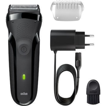 Braun Series 3 300S Περιστρεφόμενη Ξυριστική Μηχανή Προσώπου Επαναφορτιζόμενη