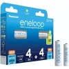 Panasonic Eneloop Combipack AA + AAA Επαναφορτιζόμενες Μπαταρίες Ni-MH 1.2V 8τμχ