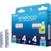 Panasonic Eneloop Combipack AA + AAA Επαναφορτιζόμενες Μπαταρίες Ni-MH 1.2V 8τμχ